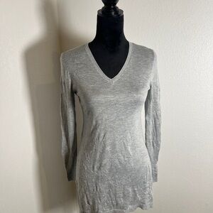 Apt. 9 Light Gray Knit Top